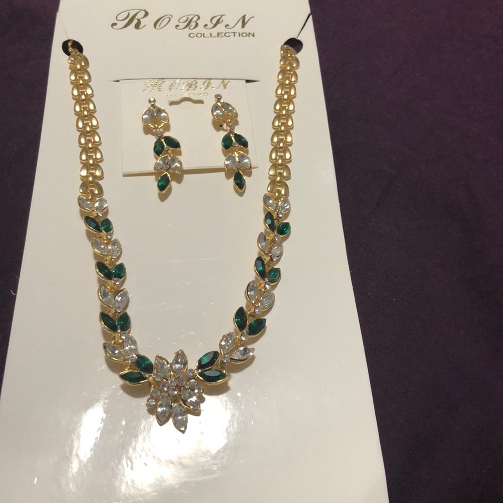 Necklace and Earrings